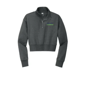 Oak City Lacrosse Embroidery Ladies Quarter Zip