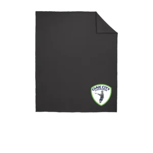 Oak City Lacrosse Logo Blanket