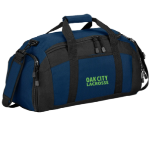 Oak City Lacrosse Embroidery Gear Duffel